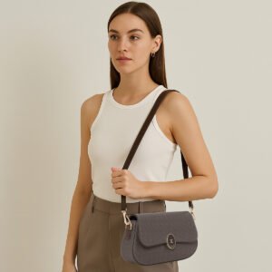 ESBEDA Brown For Sandstone Chic Stylish Sling Bag For Women