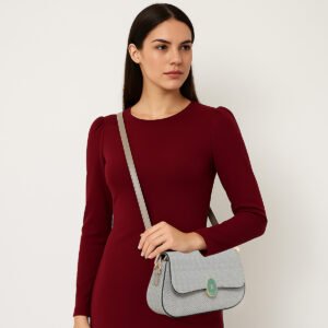 ESBEDA Grey For Sandstone Chic Stylish Sling Bag For Women