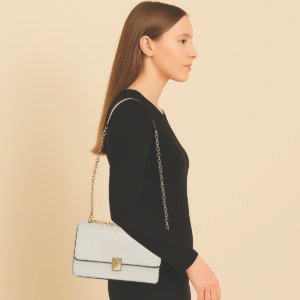 ESBEDA Cream  Colour Emerald Chic Sling Bag For Women