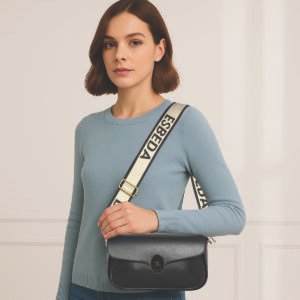 ESBEDA Black Colour Stylish elegance Sling Bag For Women