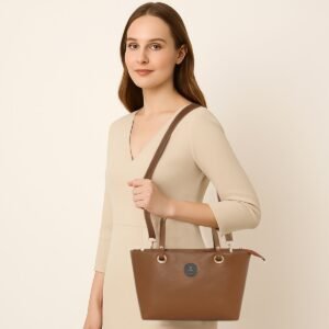 ESBEDA Tan Color Elegant Mini Handbag For Womens