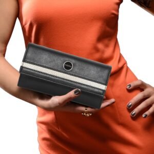 ESBEDA Black Color Classic Elegance Women?s Wallet For Womens
