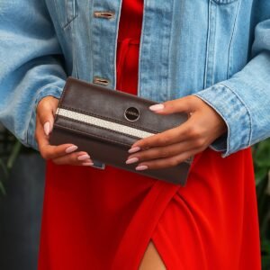 ESBEDA Brown Color Classic Elegance Women?s Wallet For Womens