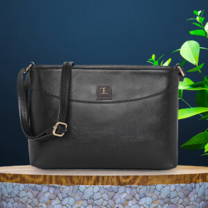 ESBEDA Black Color Premium Soft Touch Crossbody Sling For Womens