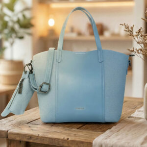 ESBEDA Blue colour Aurelia Structured Handbag for womens