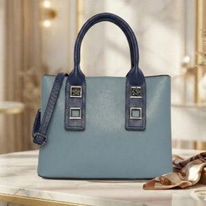 ESBEDA Blue Navy Blue colour Urban Luxe Structured Handbag for womens