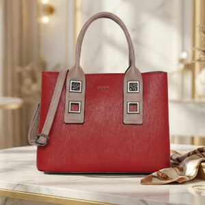 ESBEDA Maroon colour Urban Luxe Structured Handbag for womens