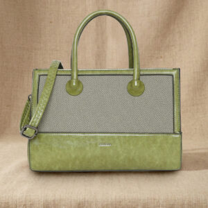 ESBEDA Olive colour primecarry Handbag for womens