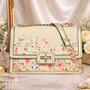 ESBEDA Gold Color Prestige Flora Sling for womens