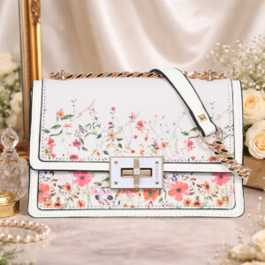 ESBEDA White Color Prestige Flora Sling for womens