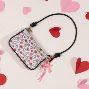 ESBEDA Black & White Color Valentine Slingbag Gift For Womans